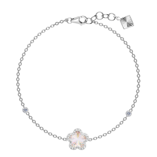 Lắc kim cương viên vàng 14K Jeny A036 TD