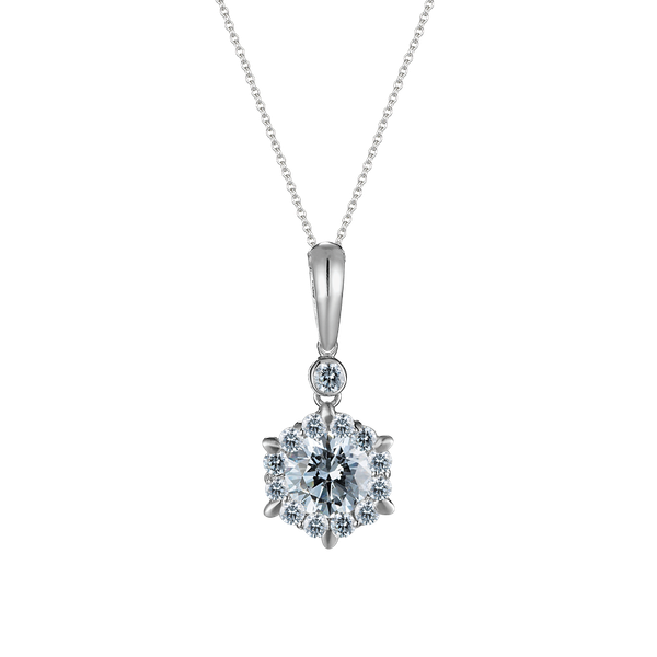 Mặt đính đá CZ vàng 14K Strahlend 3C GVPD0030111