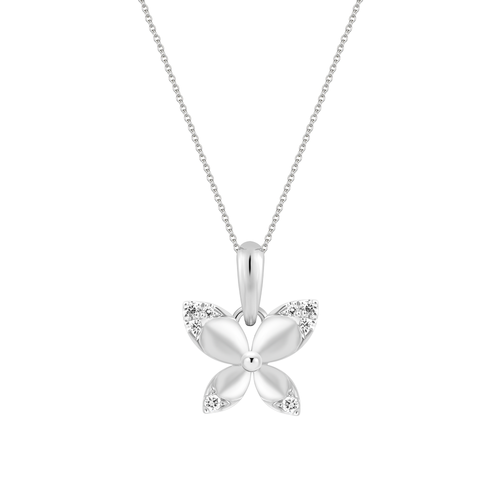 Mặt kim cương viên vàng 14K Tendent TD