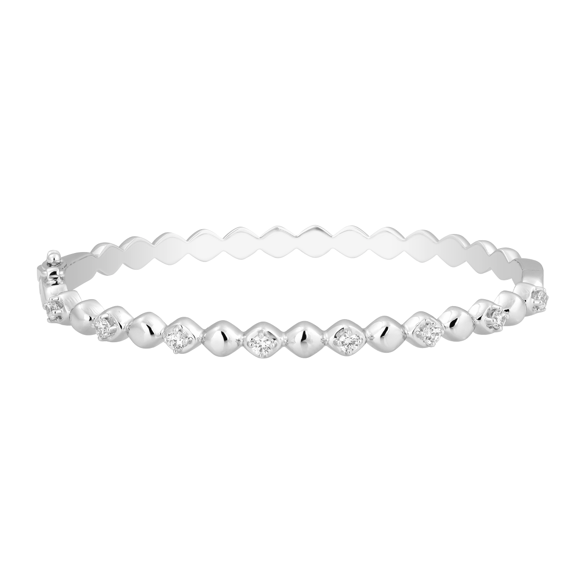 Vòng đeo tay đính đá CZ vàng 10K Joanfia L2