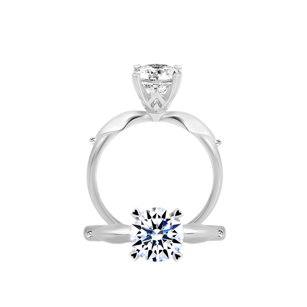 Nhẫn nữ đính đá CZ vàng 18K Flavoring 1.5CT