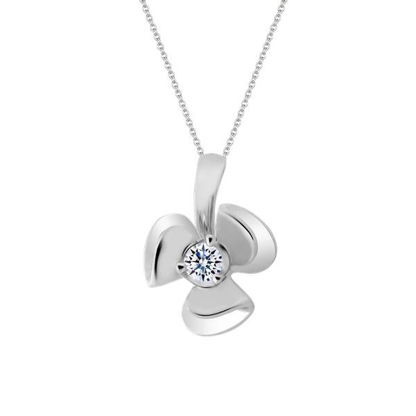 Mặt kim cương vàng 14K Efrain 5p