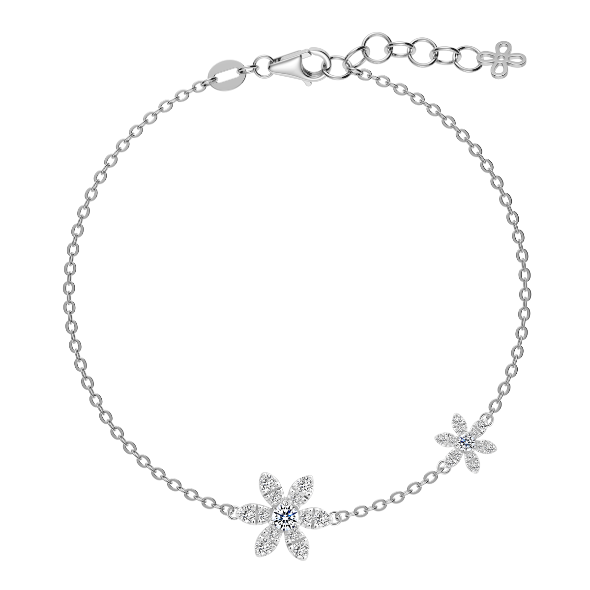 Dây tay kim cương viên vàng 14K Lavia TD