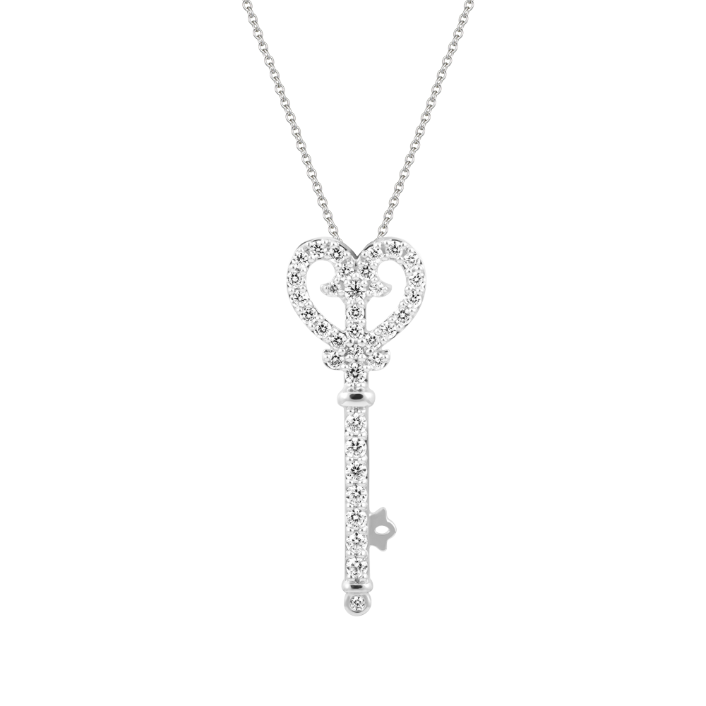 Mặt đính đá CZ vàng 14K Vallum N