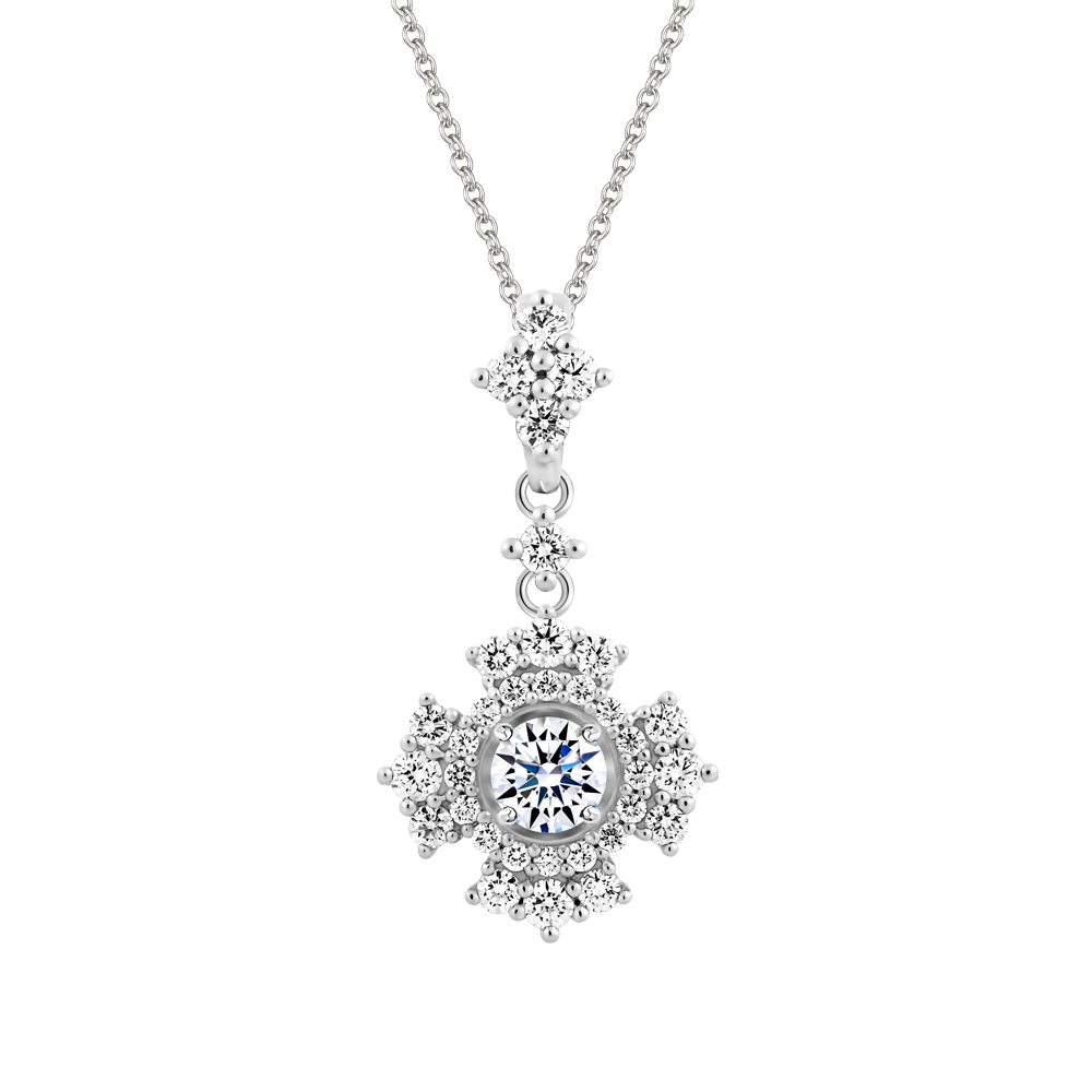 Mặt kim cương 8 Hearts & Arrows vàng 14K Karina N H&A 2C GVPD0069438