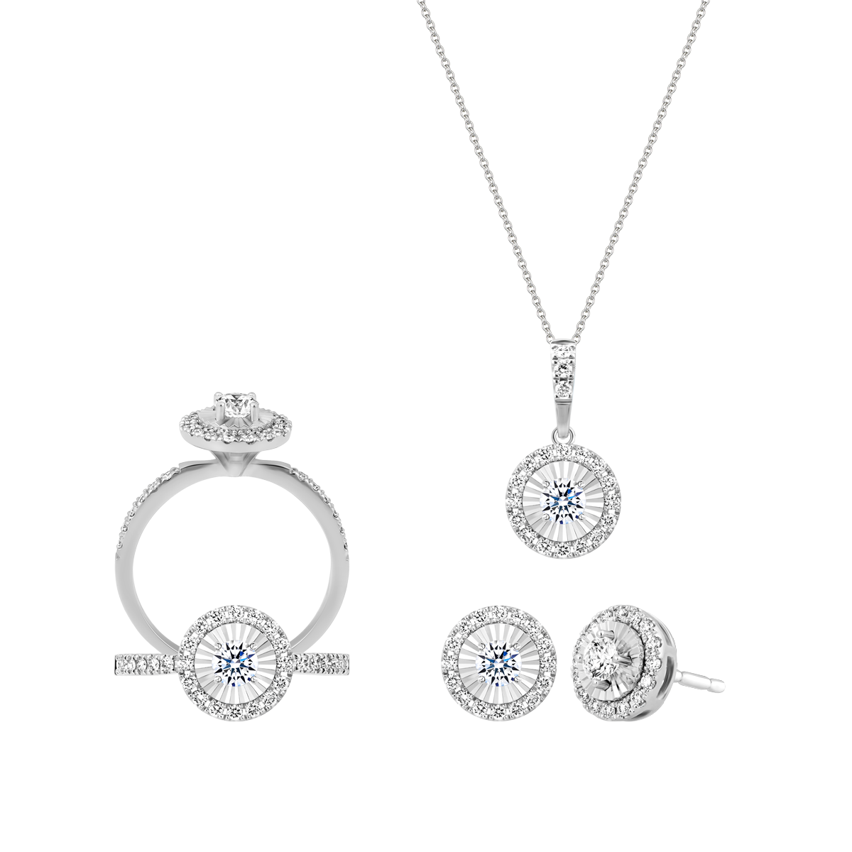 Bộ Trang Sức Sky D H&A 2C