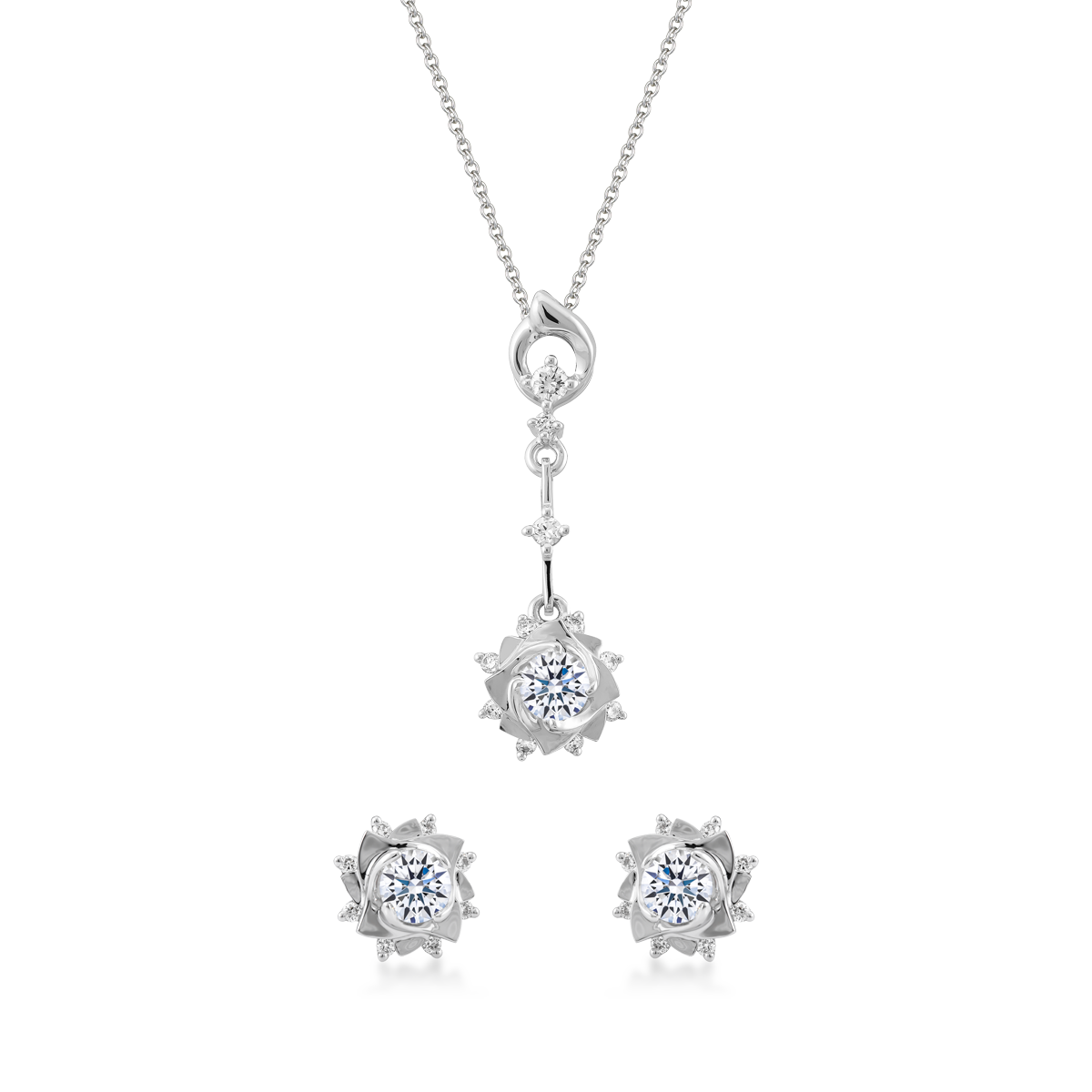 Bộ Trang Sức Jasmine 3C