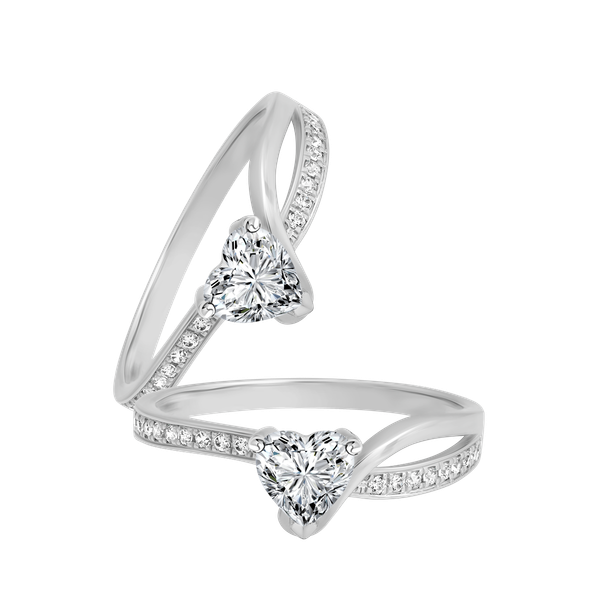 Nhẫn nữ đính đá CZ vàng 18K Smarty HR 5C