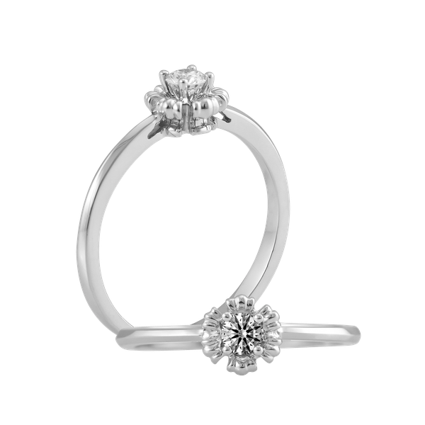 Nhẫn nữ kim cương vàng 14K Kaloni 5p GVRG0205210