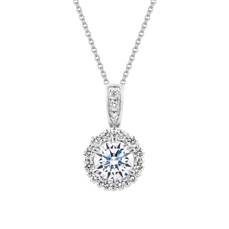 Ổ mặt kim cương tấm vàng 14K Trudy N 1CT