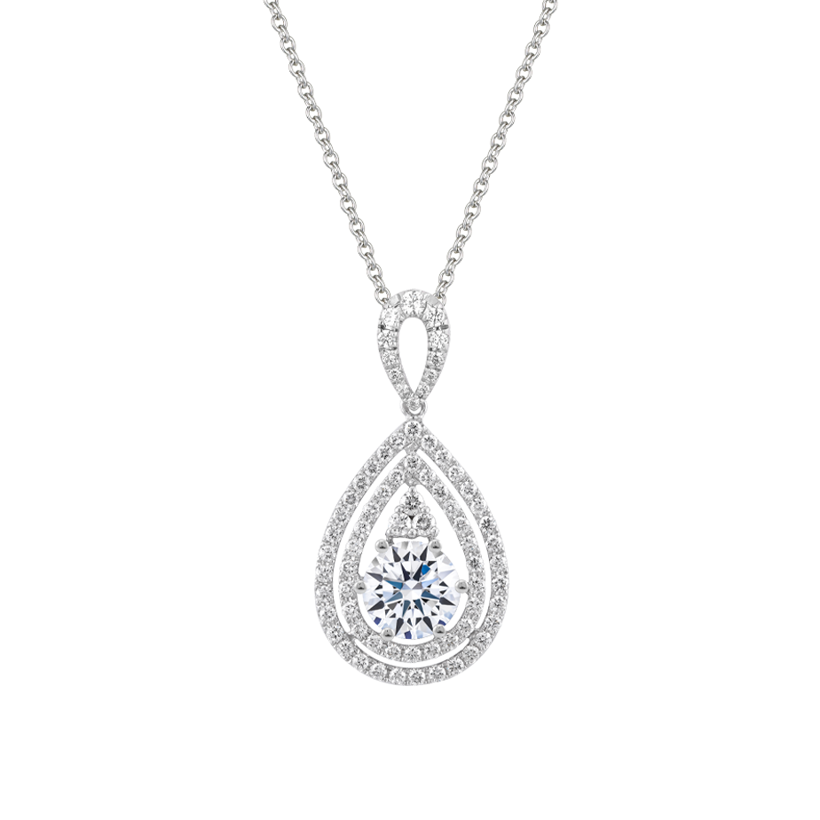 Ổ mặt kim cương tấm vàng 14K Krysia 5C