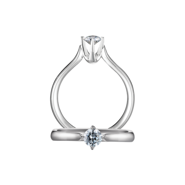 Nhẫn nữ kim cương viên vàng 14K Promote N GIA 2C