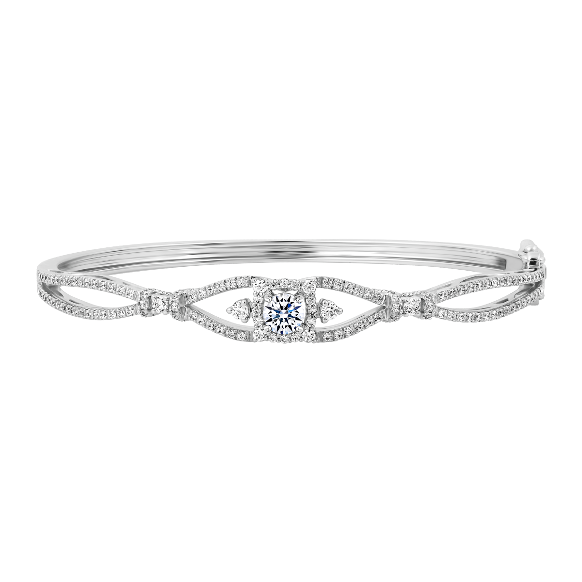 Vòng đeo tay đính đá CZ vàng 14K Cytheria S 3C