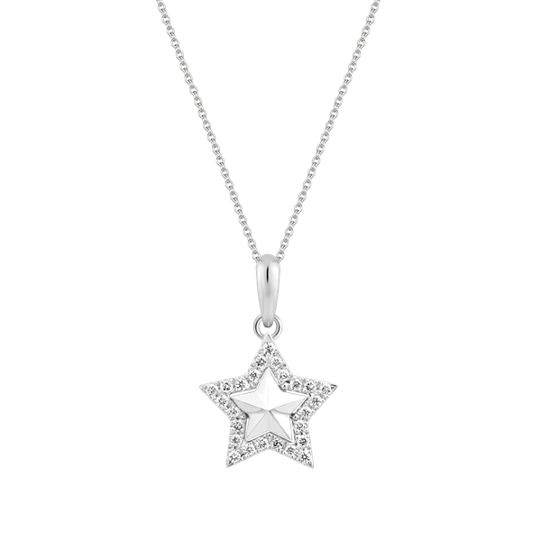 Mặt kim cương viên vàng 14K Staring