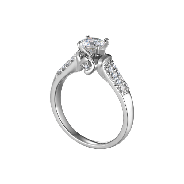 Nhẫn nữ kim cương tấm vàng 14K Meteor 5C GVRG0207741