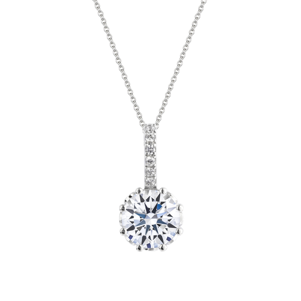 Mặt đính đá CZ vàng 14K Cheerful N 1CT