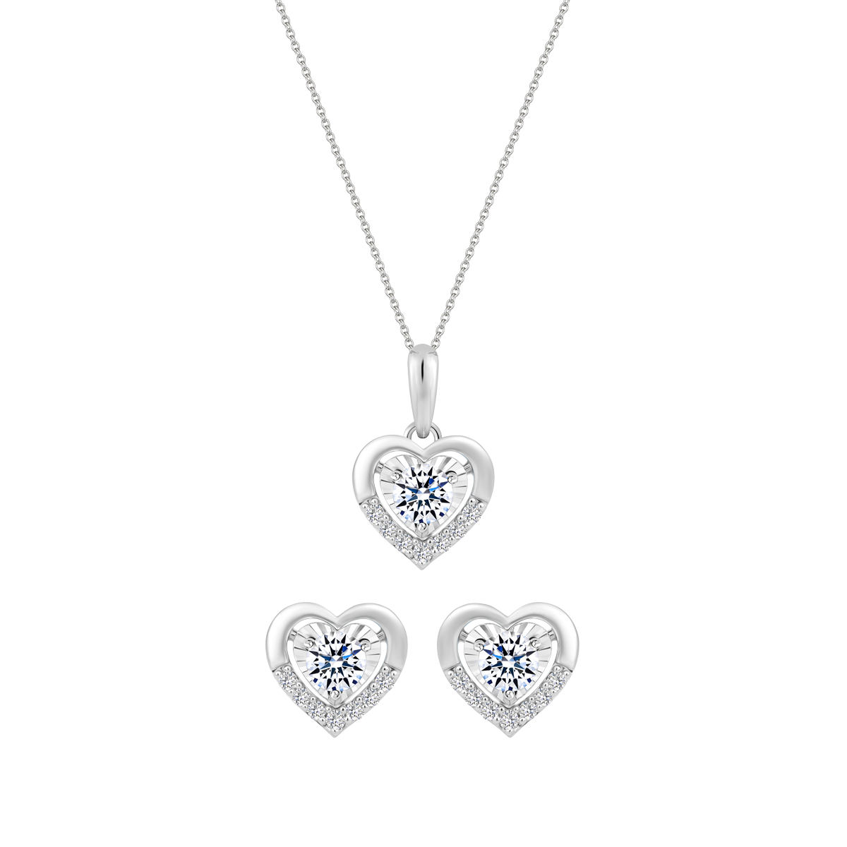 Bộ Trang Sức Heart Rate 10p