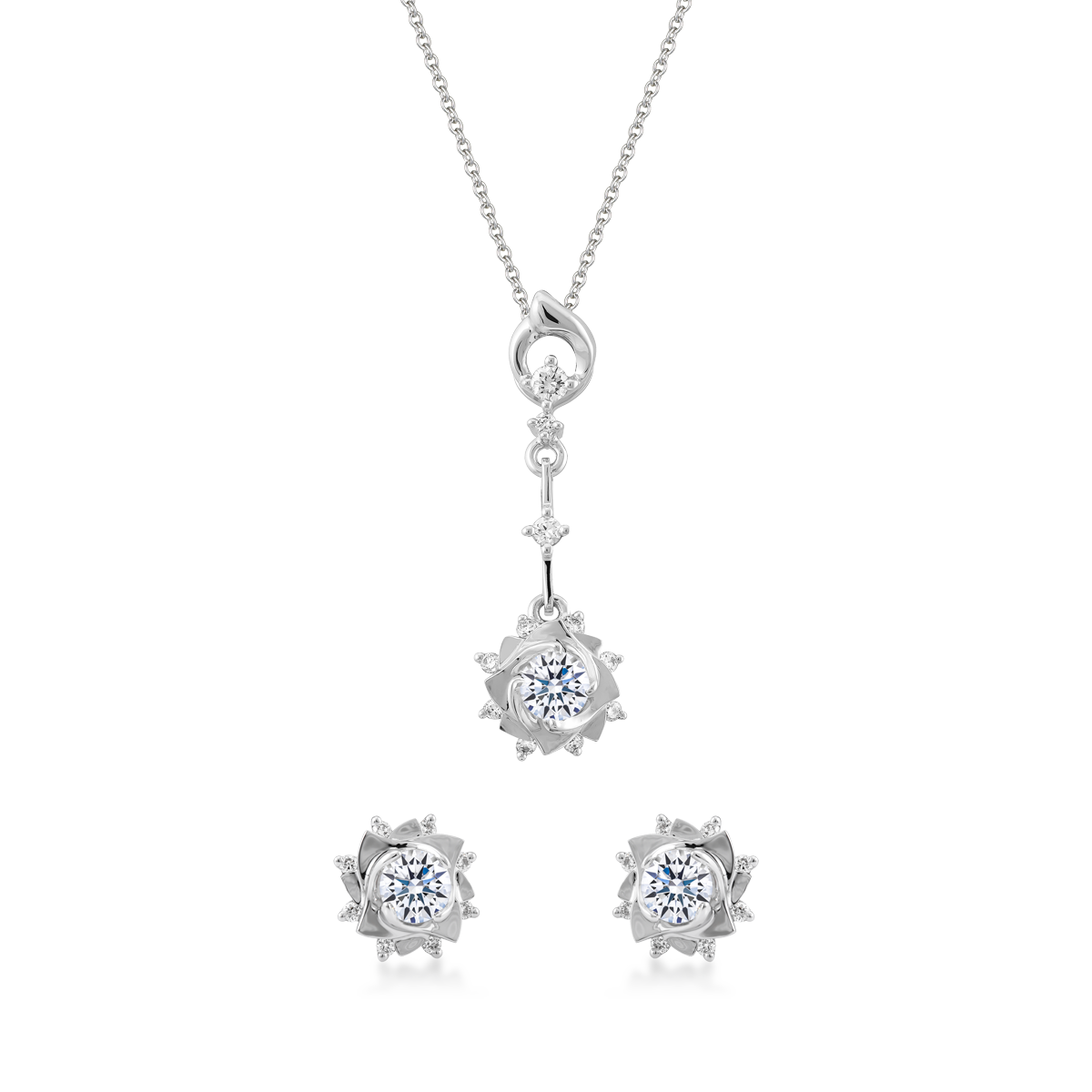 Bộ Trang Sức Jasmine 3C