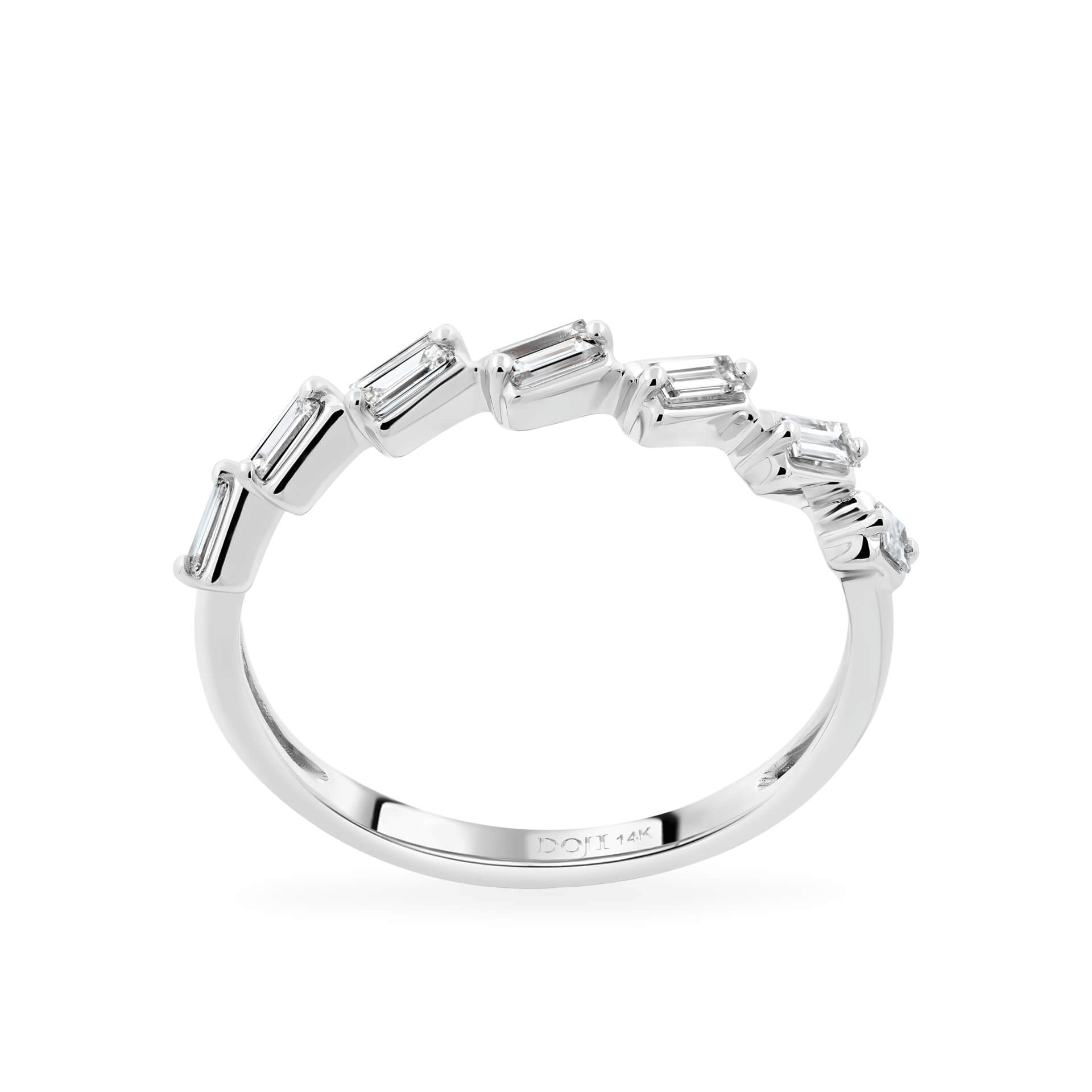 Nhẫn nữ kim cương viên vàng 14K Jena A198 TD