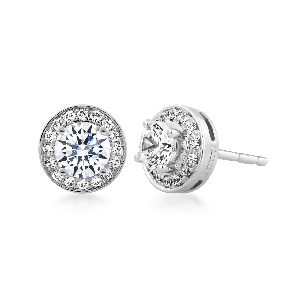 Hoa tai đính đá CZ vàng 14K Patrician N 2C GVER0093835