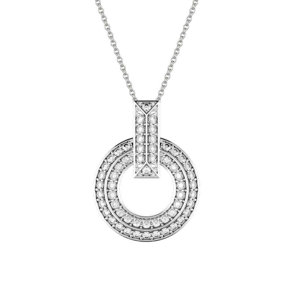 Mặt kim cương viên vàng 14K Tiphany