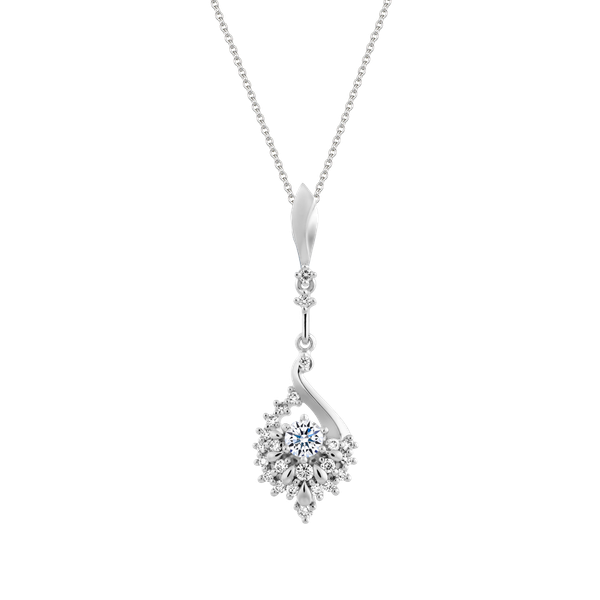 Ổ mặt kim cương tấm vàng 14K Rosella N 3C