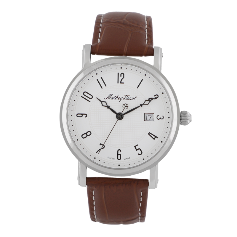Đồng hồ nam Mathey Tissot City Leather HB611251AG