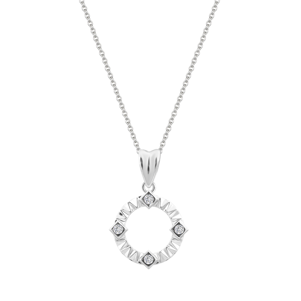 Mặt kim cương viên vàng 14K Blegary TD