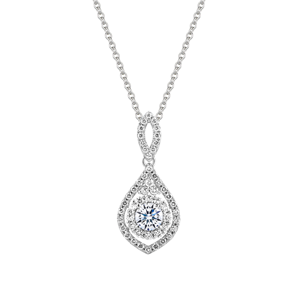 Mặt kim cương viên vàng 14K Sophia GIA 3C