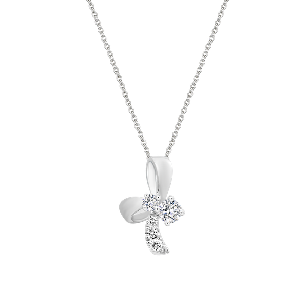 Mặt kim cương vàng 14K Commendia 10p