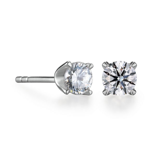 Ổ Bông đính đá CZ vàng 14K Promote 3C