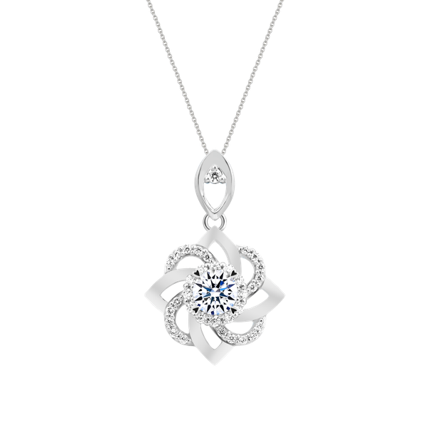 Mặt đính đá CZ vàng 18K Belivere 3C