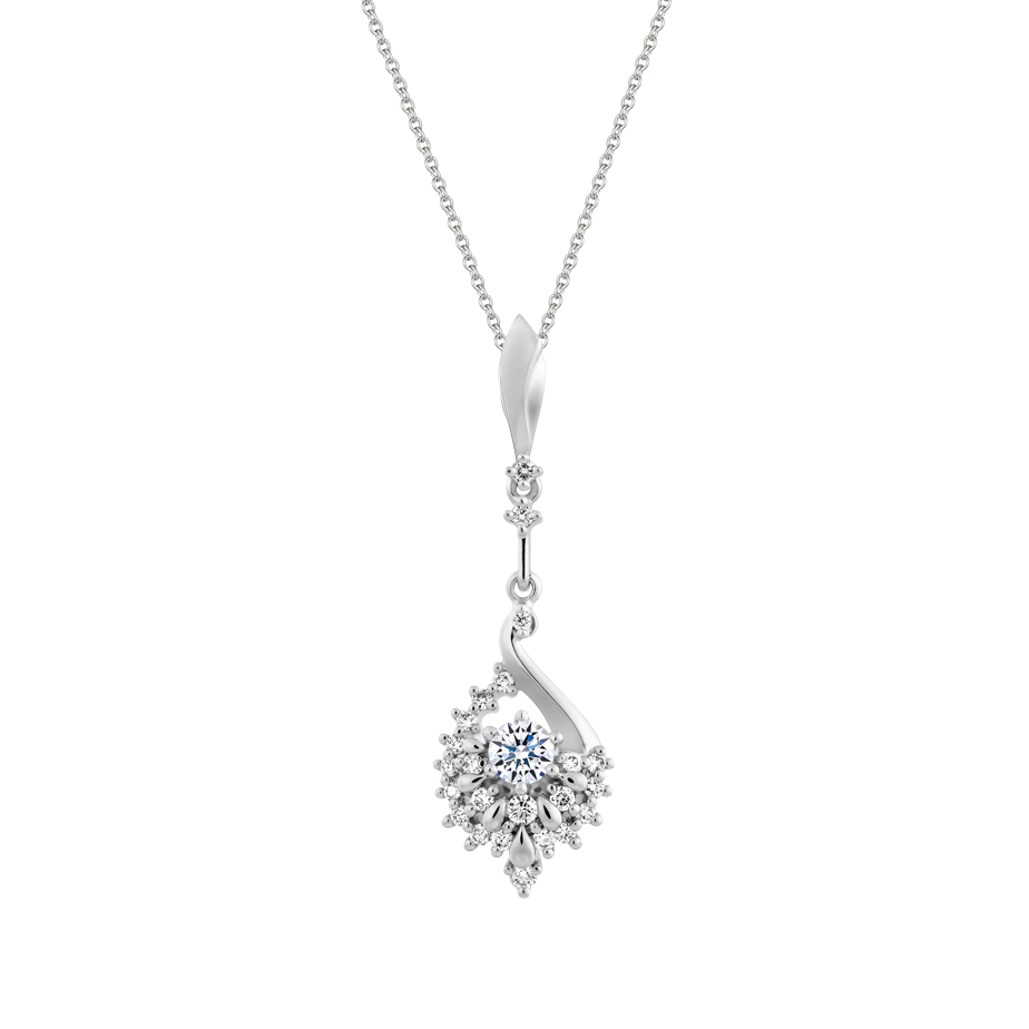 Ổ mặt kim cương tấm vàng 14K Rosella N 3C