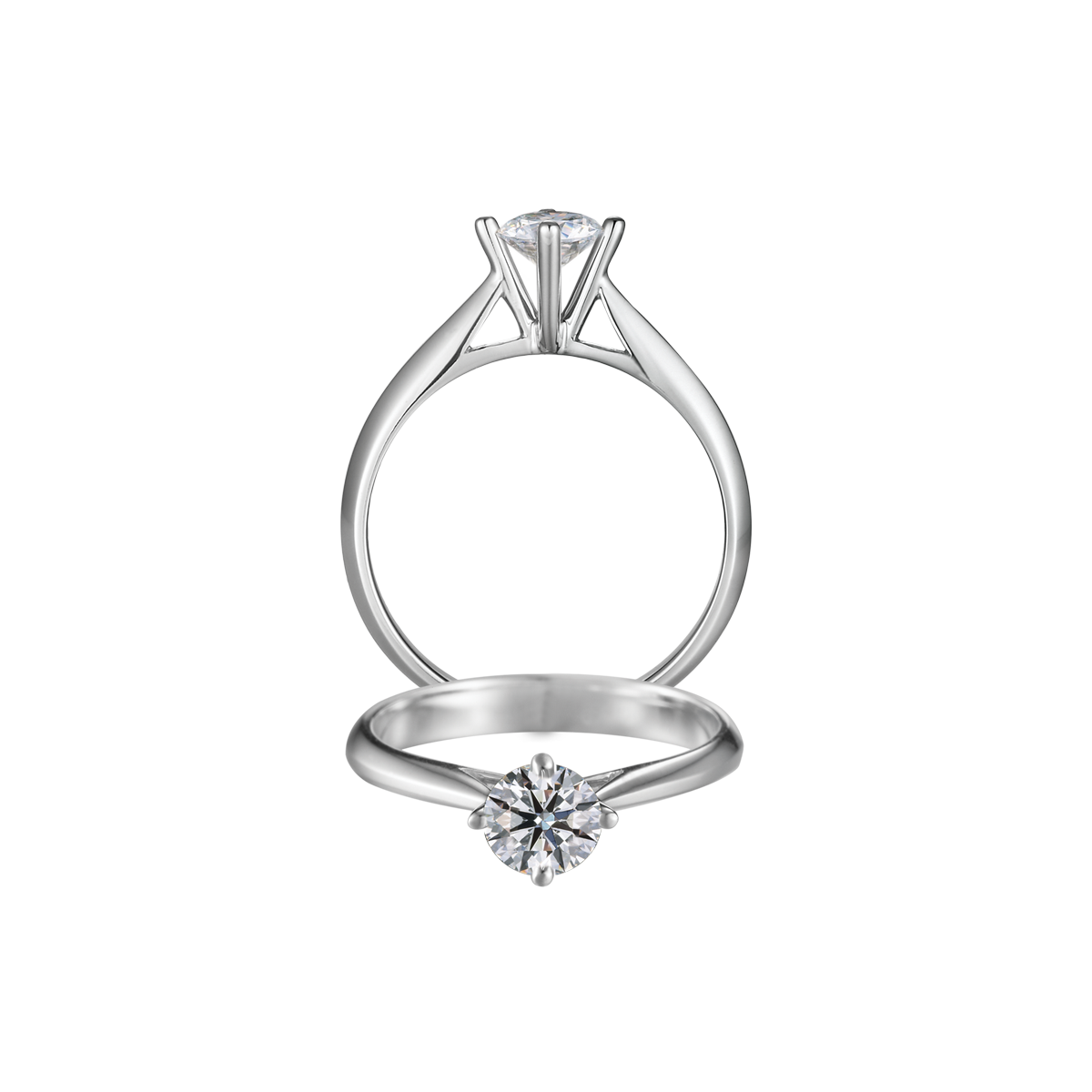 Nhẫn nữ đính đá CZ vàng 14K Proudly 2C
