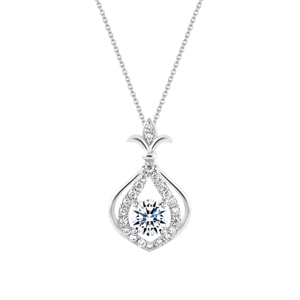 Mặt kim cương tấm vàng 14K Dewing 2C