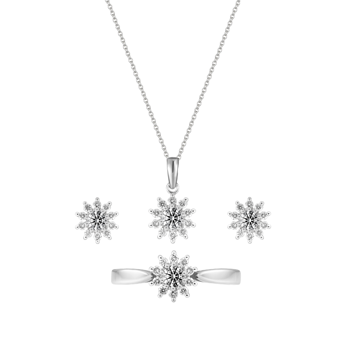 Bộ Trang Sức Amuse N GIA 3C