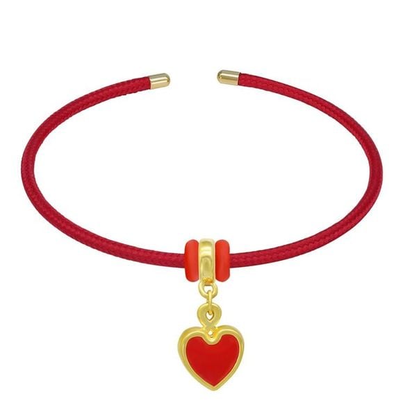 Lắc Vàng 24K Lucky Heart CB600429