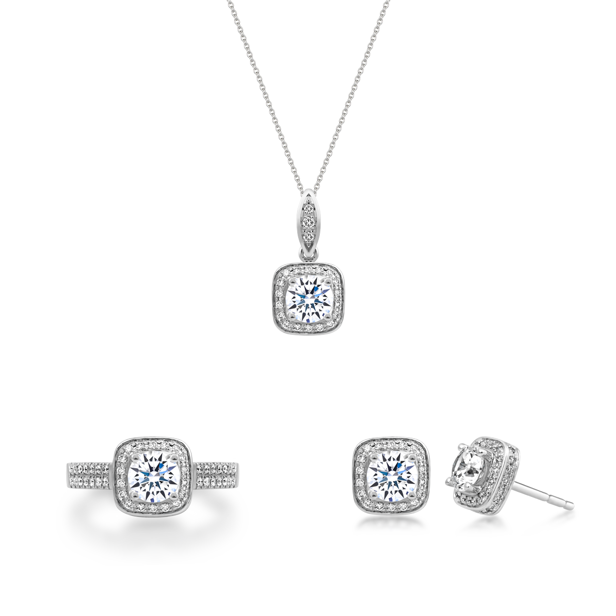 Bộ Trang Sức Marquis N GIA 3C