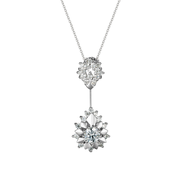Ổ mặt kim cương tấm vàng 14K Fetchingly N 3C