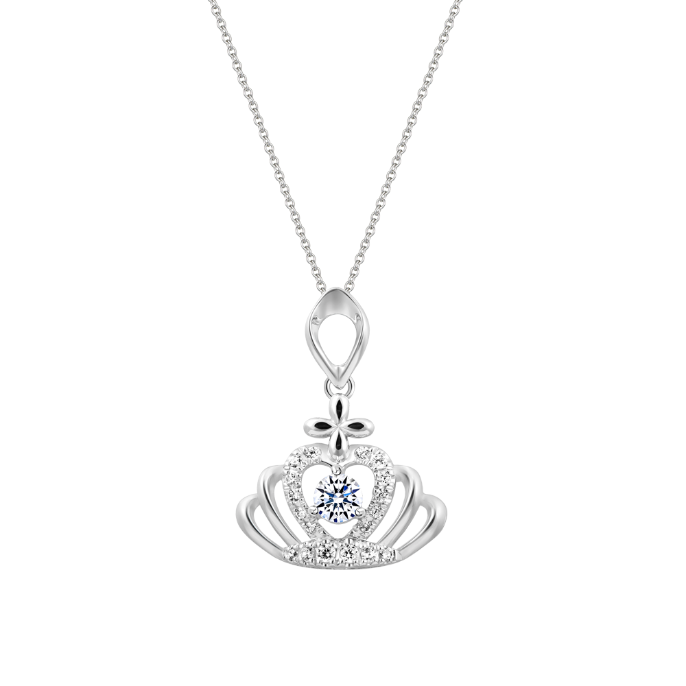 Mặt đính đá CZ vàng 10K Sevita N 1C