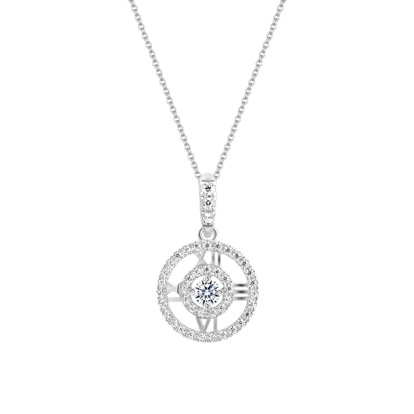 Mặt đính đá CZ vàng 10K Timely