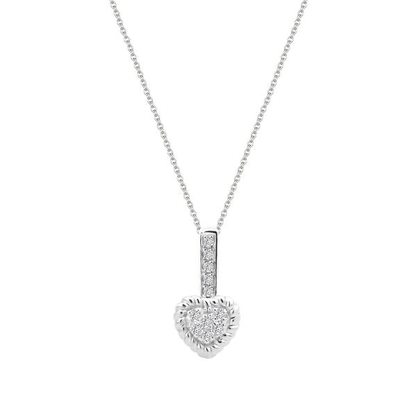 Mặt kim cương viên vàng 14K Jena A137 TD