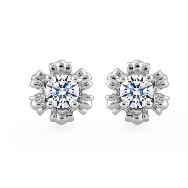 Hoa tai kim cương vàng 14K Kaloni N 5p GVER0071520