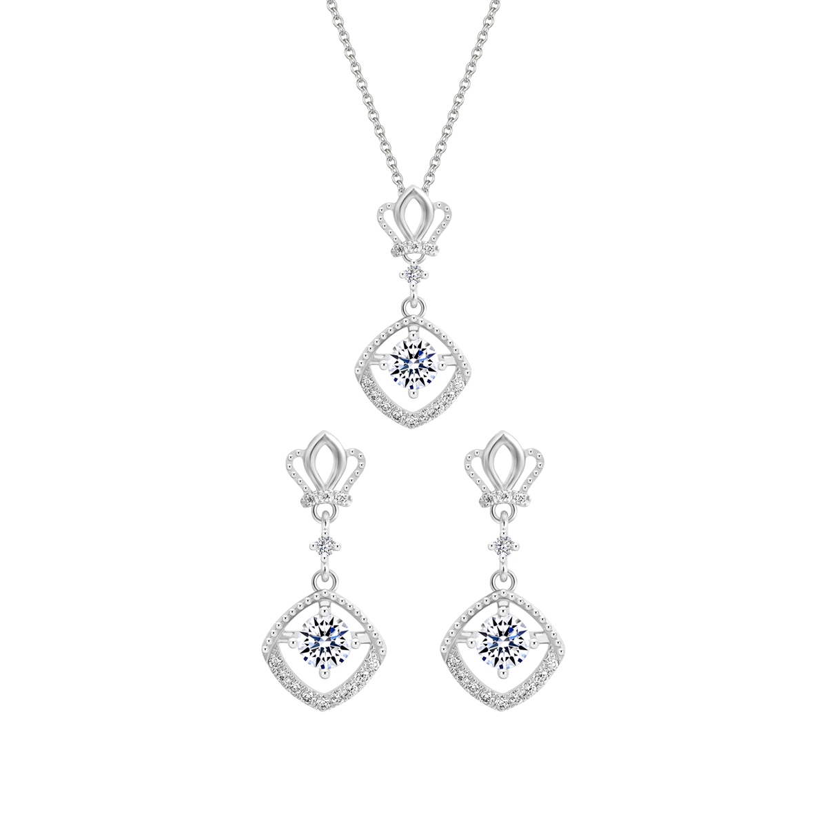 Bộ Trang Sức Amority GIA 2C