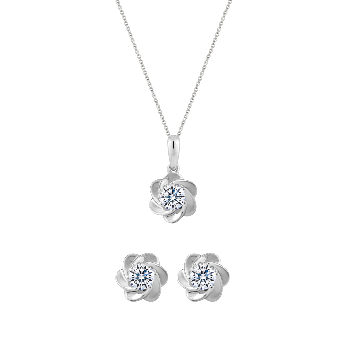 Bộ Trang Sức Camelia N H&A 2C