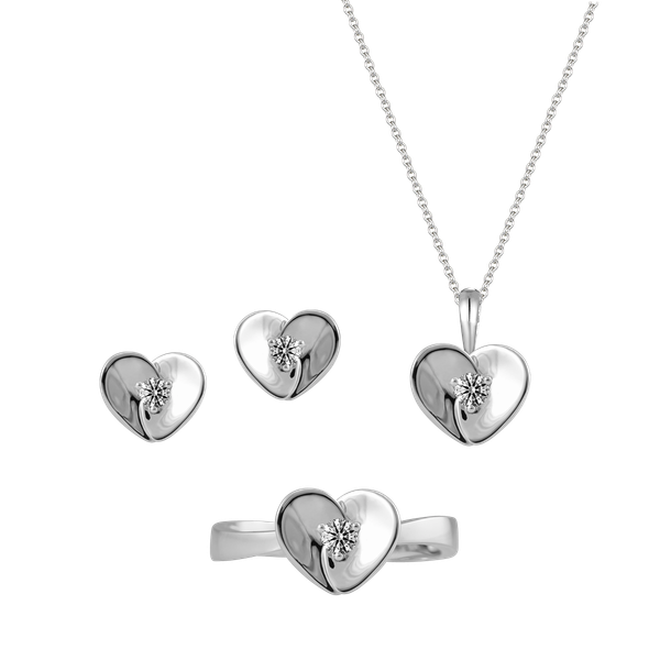 Bộ Trang Sức Loving Heart 5p