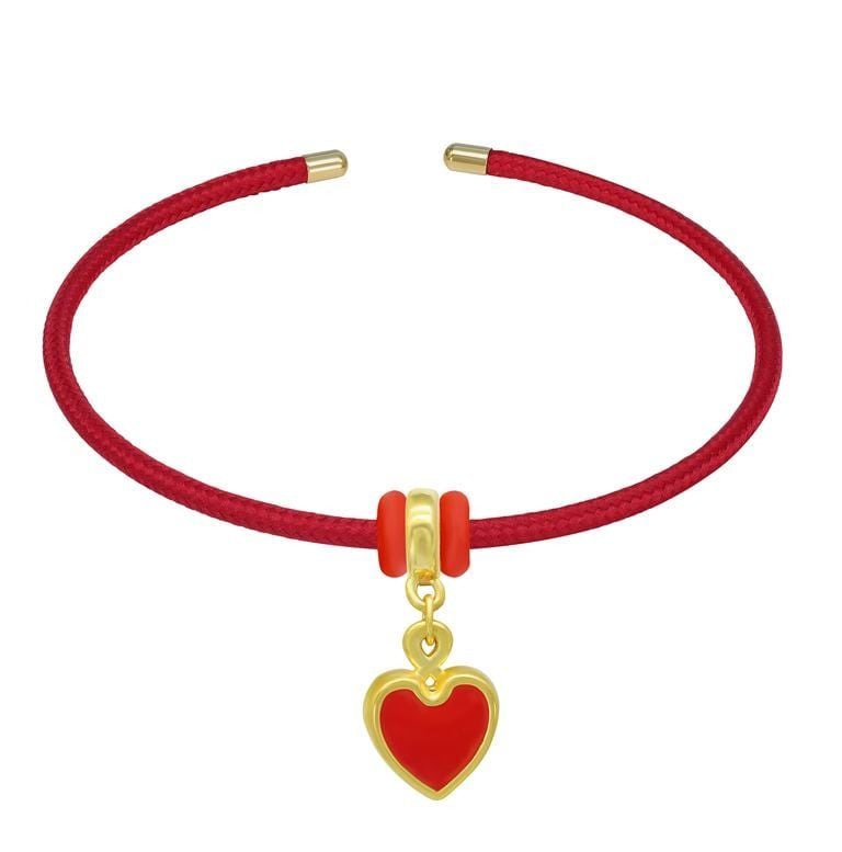 Lắc Vàng 24K Lucky Heart CB600429