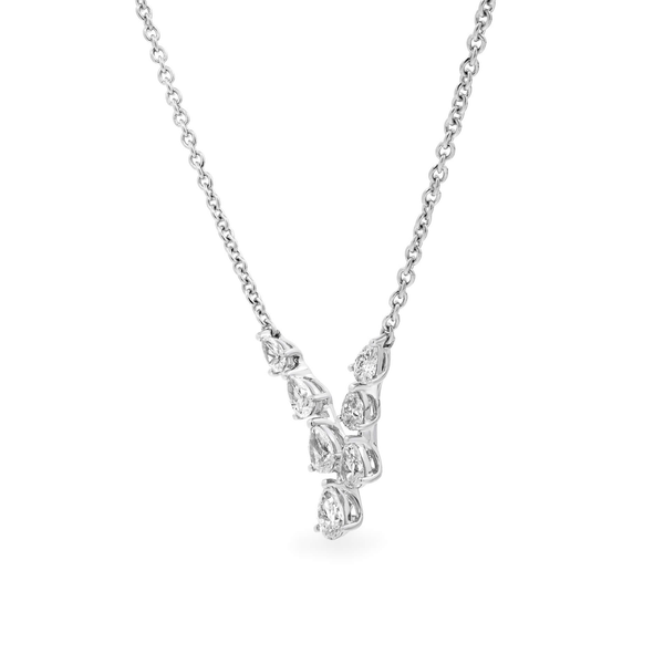 Dây liền mặt kim cương viên vàng 14K Jena A124 TD