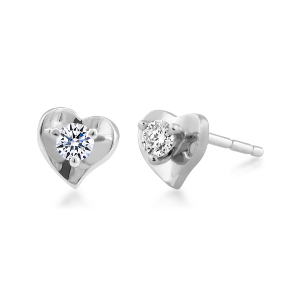 Hoa tai kim cương vàng 14K Amory 5p GVER0070768