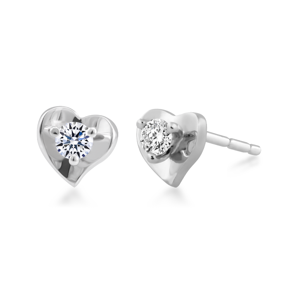 Hoa tai kim cương vàng 14K Amory 5p GVER0070768